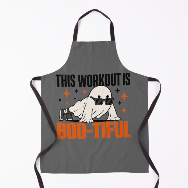 Item preview, This Workout Is Boo-Tiful Halloween Fitness Design designed and sold by MOCH- ART.