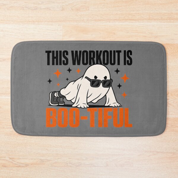 Item preview, This Workout Is Boo-Tiful Halloween Fitness Design designed and sold by MOCH- ART.
