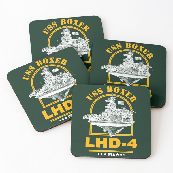 Item preview, USS Boxer LHD-4 Emblem designed and sold by Maselhosse.