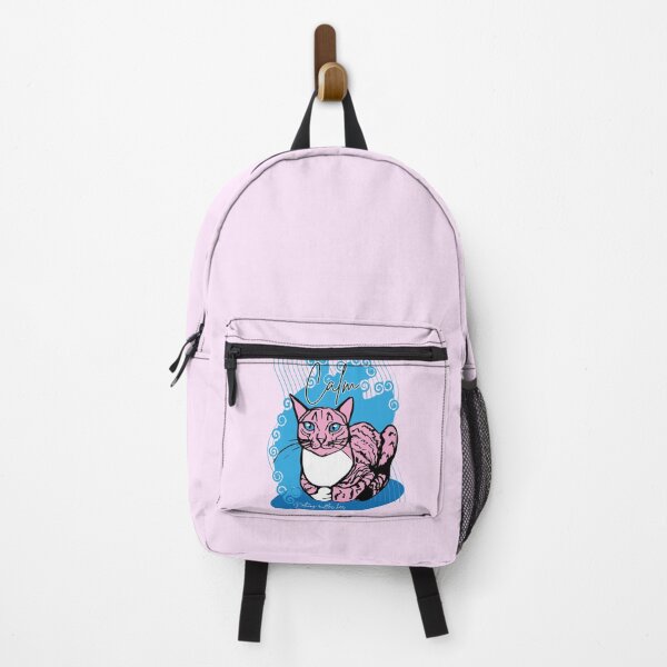 Item preview, Calm Only pen cat sketch with colors designed and sold by Konopikyu.