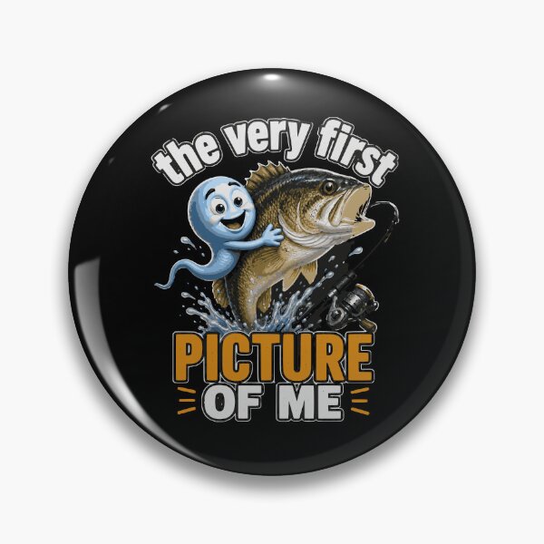 Item preview, The Very First Picture of Me – Funny Bass Fishing designed and sold by JansenGS.