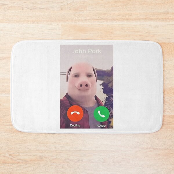 Item preview, John Pork Is Calling Meme designed and sold by kree-cutter.