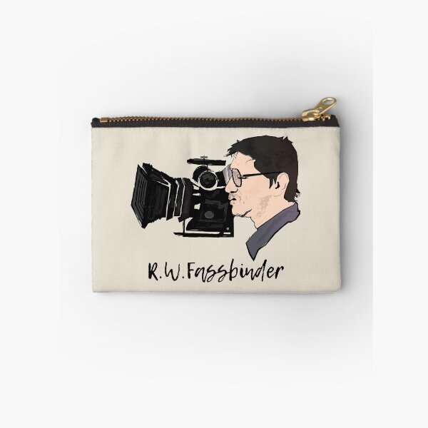 Item preview, Rainer Werner Fassbinder – Filming Minimalist Illustration designed and sold by FULLER FACTORY.