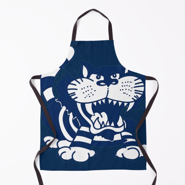 Item preview, Mighty Cats Retro Logo Drawing designed and sold by Luke Foran Sports Art.