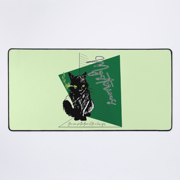 Item preview, Mysterious Only pen cat sketch with colors designed and sold by Konopikyu.