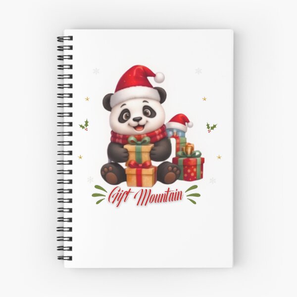 Item preview, Festive Christmas Panda with Gifts | Cute Winter Holiday Art  Description: designed and sold by EnginerdStudio.