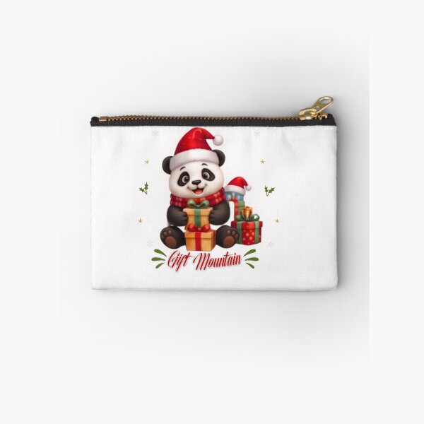 Item preview, Festive Christmas Panda with Gifts | Cute Winter Holiday Art  Description: designed and sold by EnginerdStudio.