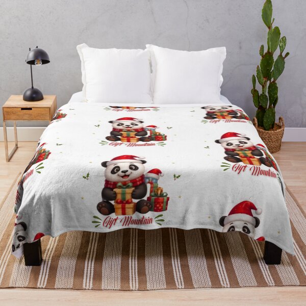 Item preview, Festive Christmas Panda with Gifts | Cute Winter Holiday Art Description: designed and sold by EnginerdStudio.