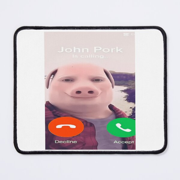Item preview, John Pork Is Calling designed and sold by kree-cutter.