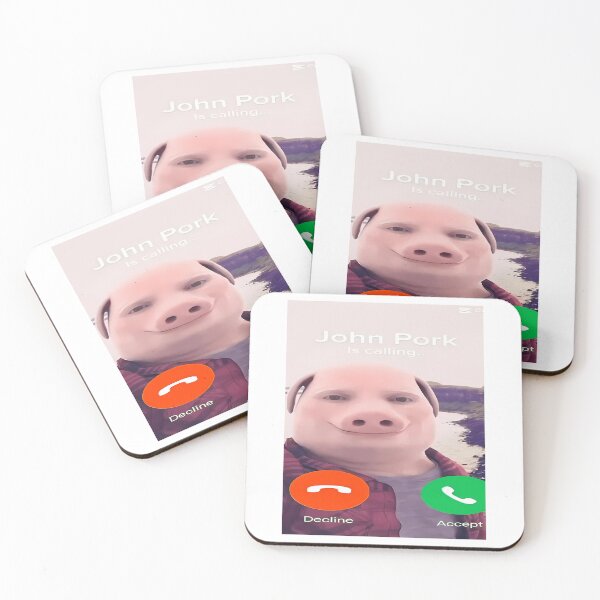Item preview, John Pork Is Calling designed and sold by kree-cutter.
