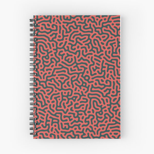 Item preview, Coral Red Organic Turing Pattern  designed and sold by GraymanGraphic.