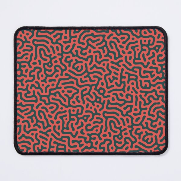 Item preview, Coral Red Organic Turing Pattern designed and sold by GraymanGraphic.