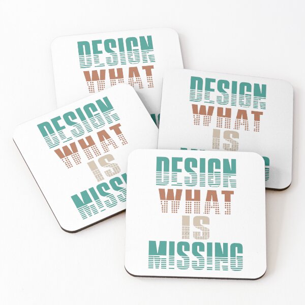 Item preview, Design What Is Missing – Creative Thinker Quote designed and sold by the-dovlat.