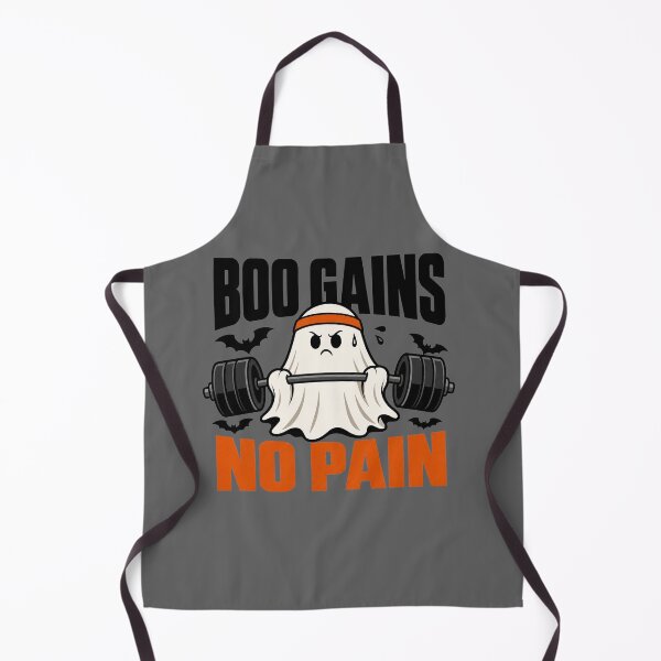 Item preview, Boo Gains No Pain Halloween Fitness Design designed and sold by MOCH- ART.
