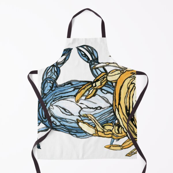 Item preview, Dual Crabs (Blauw en Geel) designed and sold by Dwaalhaas.com.