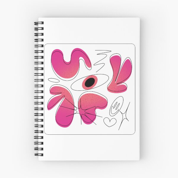 Item preview, Trippy Eye Abstract Y2K Pink Aura Art designed and sold by chatzous.