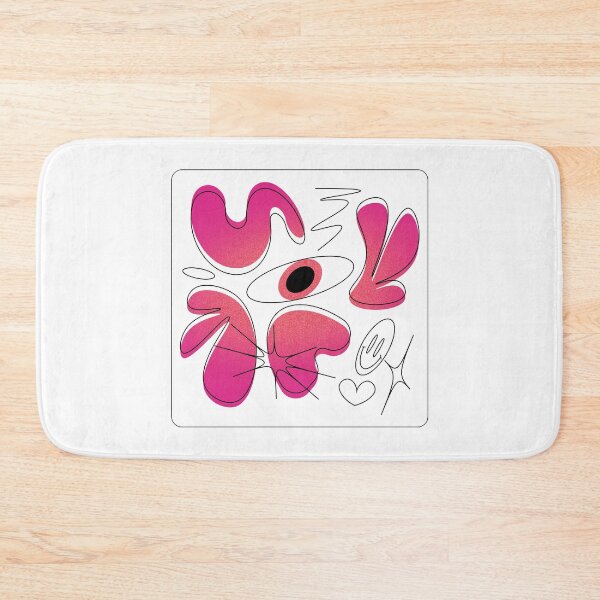 Item preview, Trippy Eye Abstract Y2K Pink Aura Art designed and sold by chatzous.
