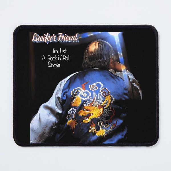 Item preview, Musician From Behind Wearing Blue Jacket With Golden Dragon designed and sold by Blue91233.