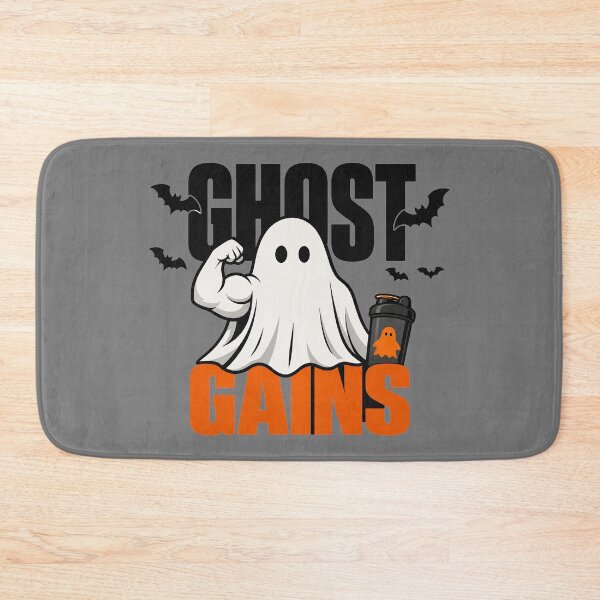 Item preview, Ghost Gains Halloween Fitness Design designed and sold by MOCH- ART.