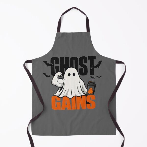 Item preview, Ghost Gains Halloween Fitness Design designed and sold by MOCH- ART.