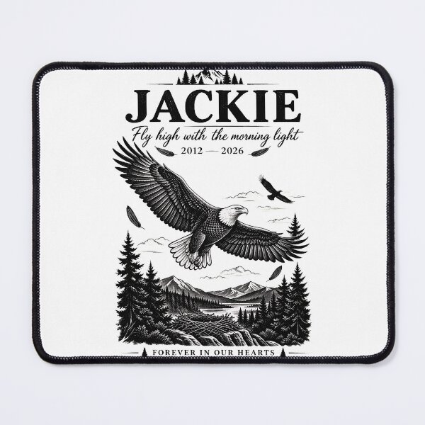 Item preview, In Loving Memory Eagle Nature Tribute designed and sold by LochlanKind.