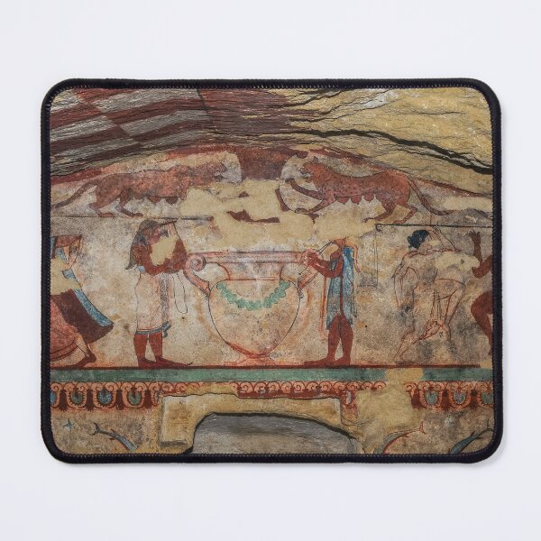 Item preview, Dancers and musicians in ancient Etruria designed and sold by TerryKerrImages.