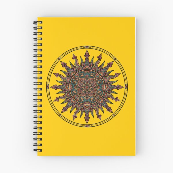 Item preview, Solaris Invictus - Psychedelic Sun Mandala Boho Celestial Art designed and sold by FreiherrPK.