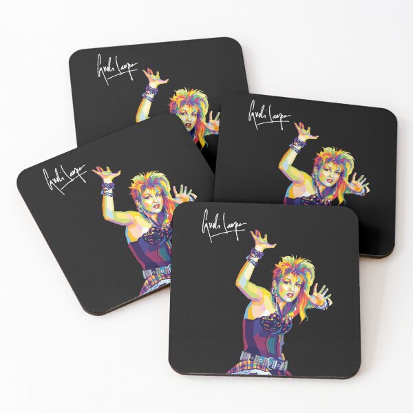 Item preview, Cyndi Lauper Colorful Pop Art designed and sold by SiksisArt.