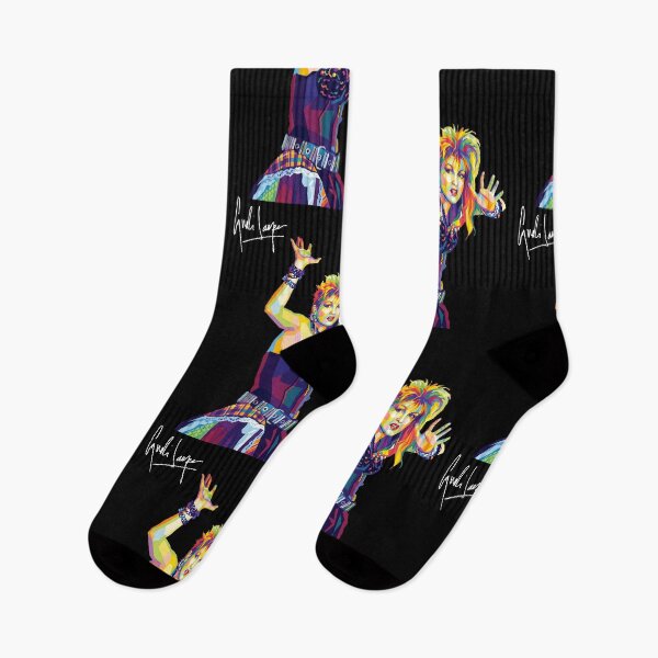 Item preview, Cyndi Lauper Colorful Pop Art designed and sold by SiksisArt.