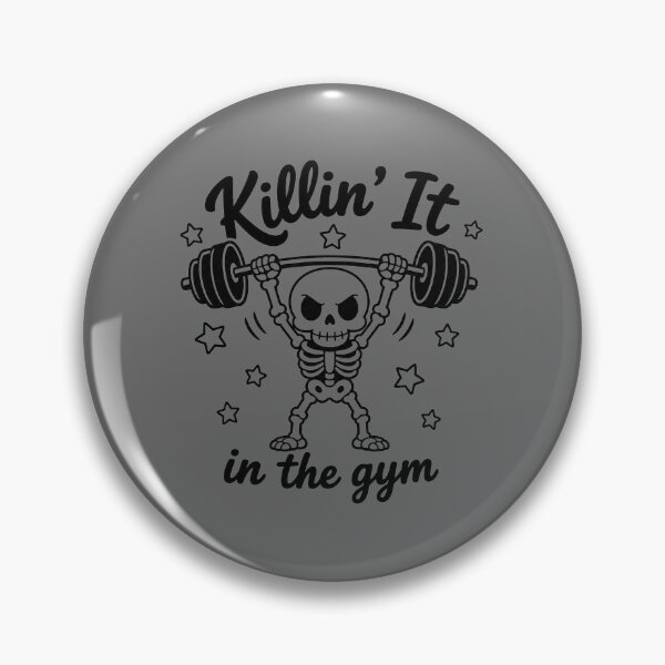 Item preview, Killin' It In The Gym Skeleton Fitness Design designed and sold by MOCH- ART.