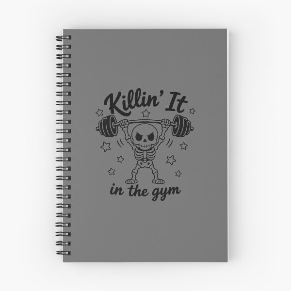 Item preview, Killin' It In The Gym Skeleton Fitness Design designed and sold by MOCH- ART.