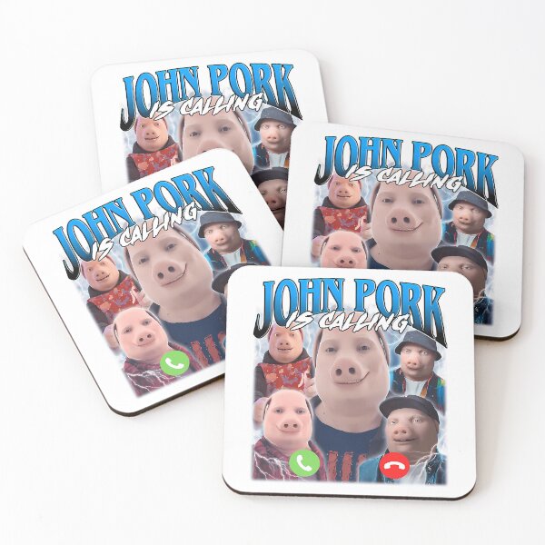 Item preview, John Pork Retro designed and sold by kree-cutter.