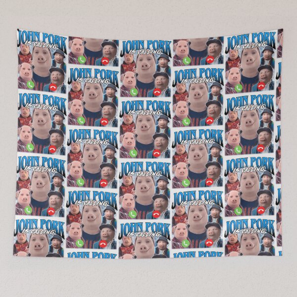 Item preview, John Pork Retro designed and sold by kree-cutter.