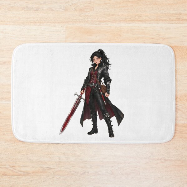 Item preview, Anime Vampire Hunter Girl - in anime style designed and sold by SakuraLineArt.