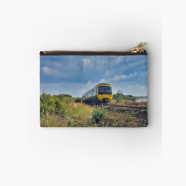Item preview, Avocet Line Train Exe Estuary Coastal Railway Exmouth Devon Photography designed and sold by leonwoods.