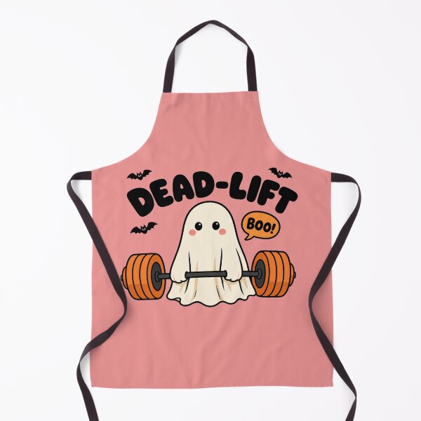 Item preview, Dead-Lift Boo Ghost Fitness Design designed and sold by MOCH- ART.