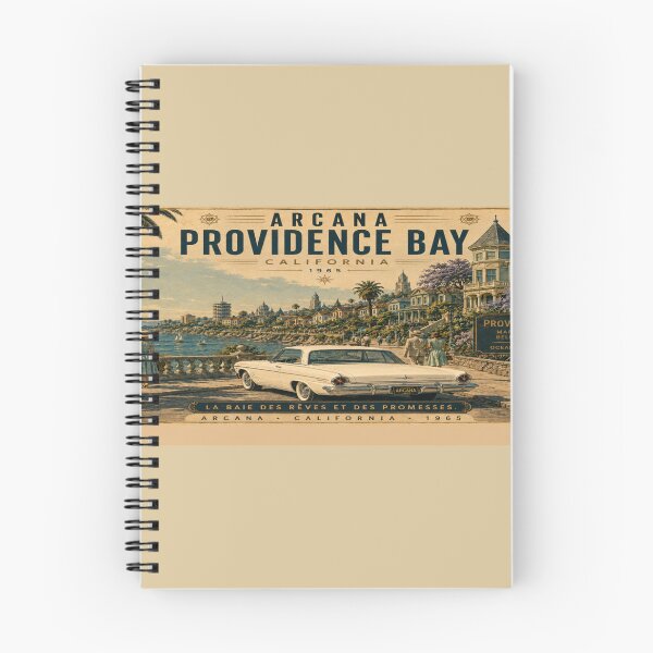 Item preview, Arcana California – Providence Bay, Vintage California Poster 1965 designed and sold by Beaurozier.