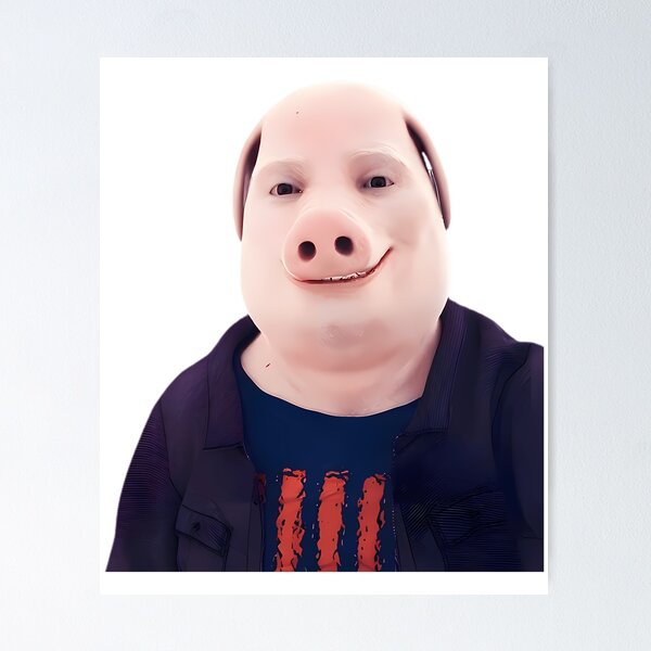 Item preview, John Pork Smiling designed and sold by kree-cutter.