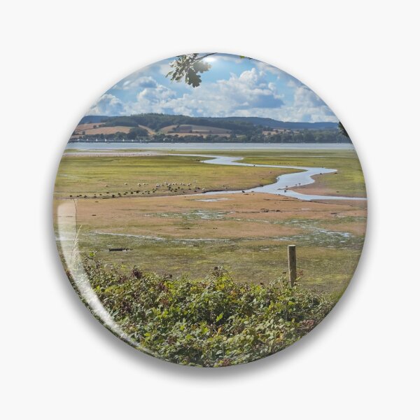 Item preview, Exe Estuary Framed Landscape View Exmouth Devon Countryside Photography designed and sold by leonwoods.