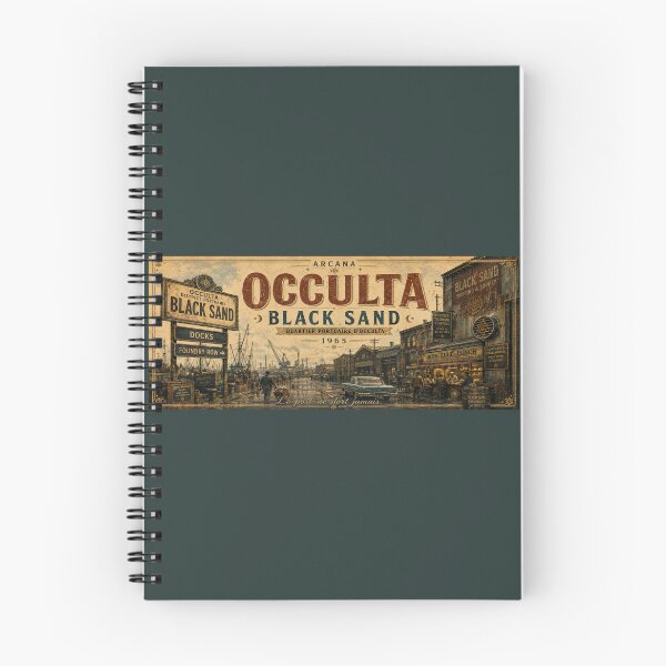 Item preview, Arcana Occulta – Black Sand - Vintage California Poster 1965 designed and sold by Beaurozier.