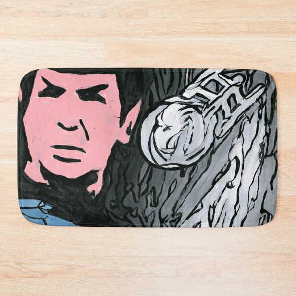 Item preview, Spock & The Enterprise designed and sold by Dwaalhaas.com.