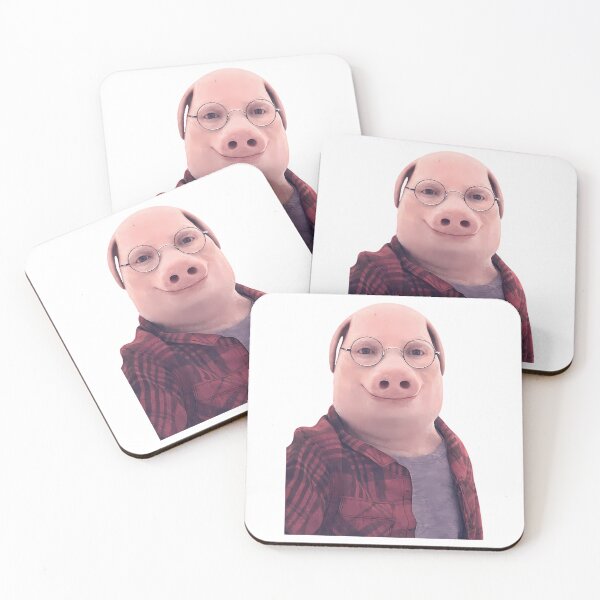 Item preview, John Pork With Glasses designed and sold by kree-cutter.