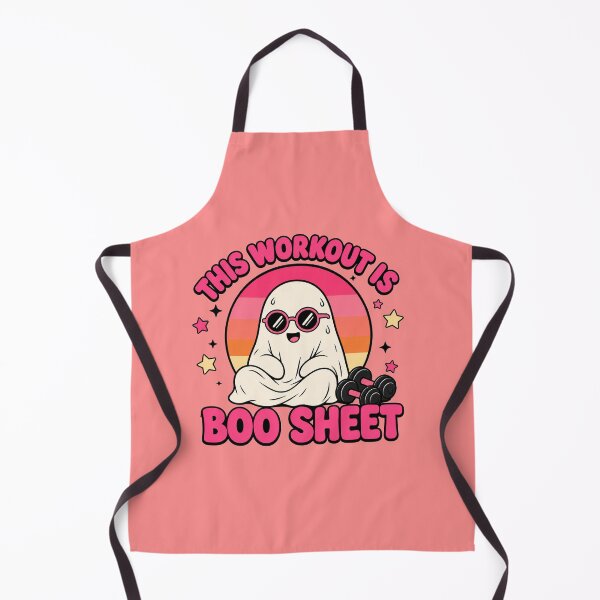Item preview, This Workout Is Boo Sheet Ghost Fitness Design designed and sold by MOCH- ART.