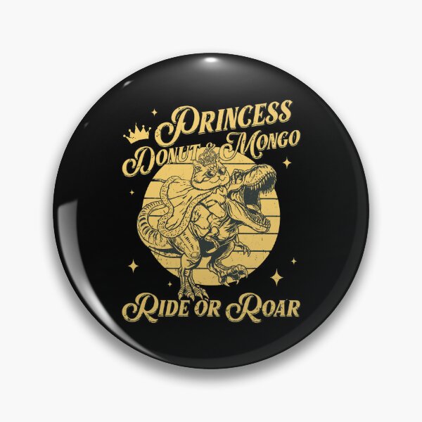 Item preview, Princess Donut & Mongo Funny Dino Cat designed and sold by odakinstle44.