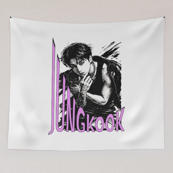 Item preview, K-Pop Idol Sketch Style Graphic  designed and sold by TrinidyChan.