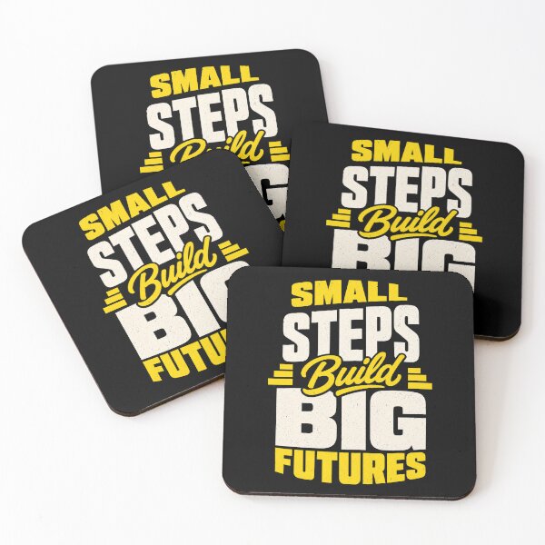 Item preview, Small Steps Build Big Futures – Progress Quote designed and sold by the-dovlat.