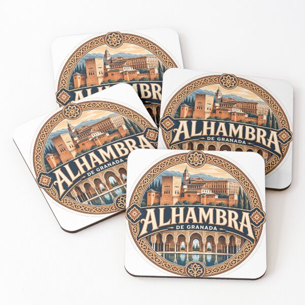 Item preview, Alhambra Granada Spain – Moorish Architecture Travel Art designed and sold by ChicClicker.