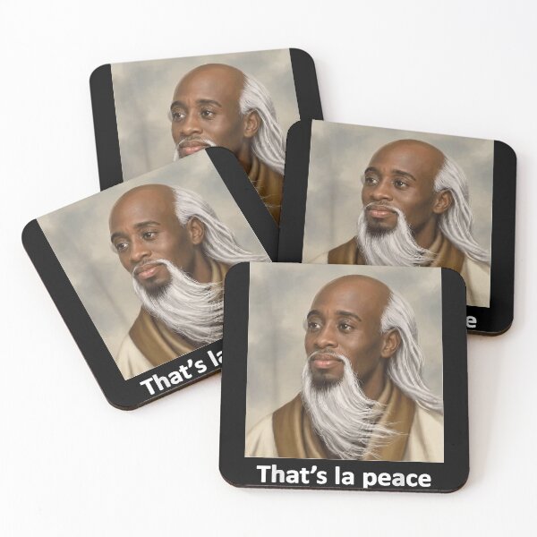 Item preview, Funny That's La Peace Meme Chinese Black Man Meme  designed and sold by DienesAngele.