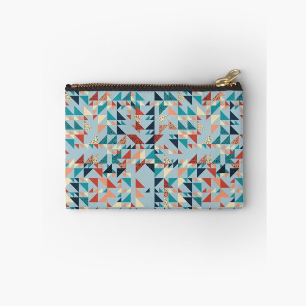 Item preview, Retro Geometric Triangle Mosaic Pattern designed and sold by Zaya_art.