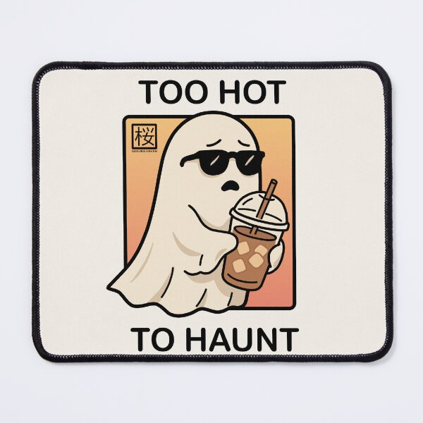 Item preview, Summer Ghost Iced Coffee designed and sold by SakuraHaven.